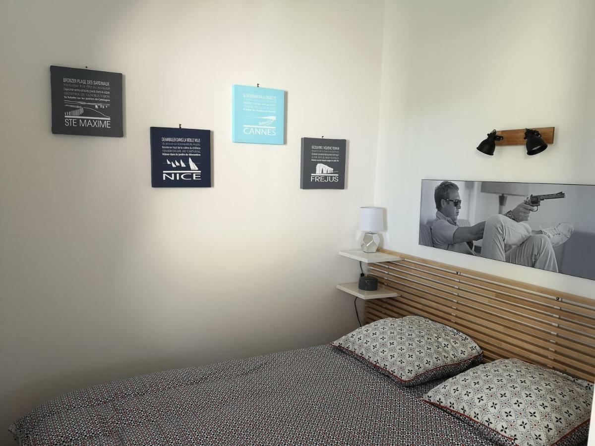 Appartement Sainte-Maxime, plage de la Nartelle Extérieur photo