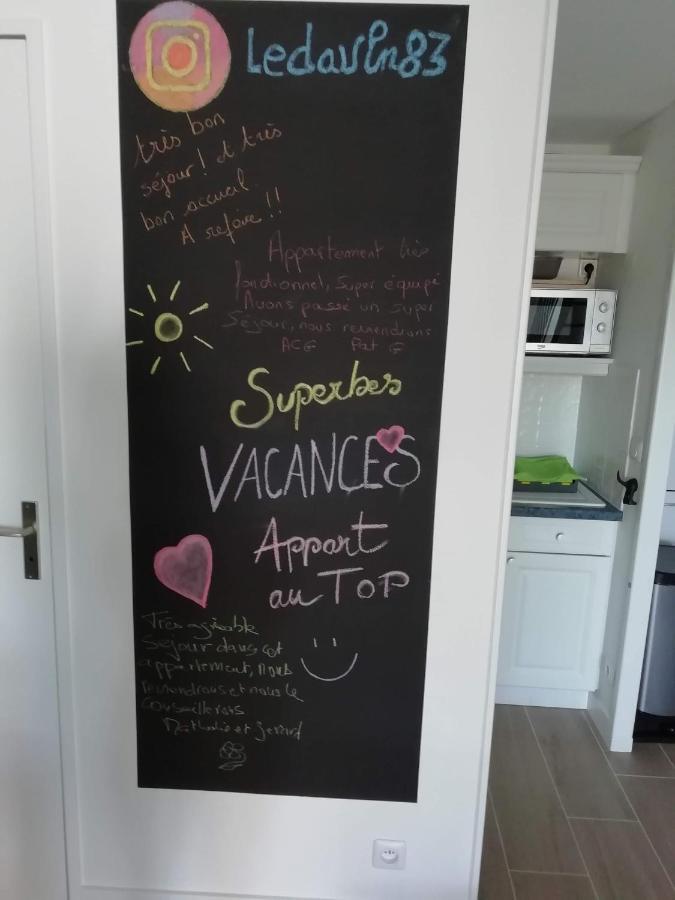 Appartement Sainte-Maxime, plage de la Nartelle Extérieur photo